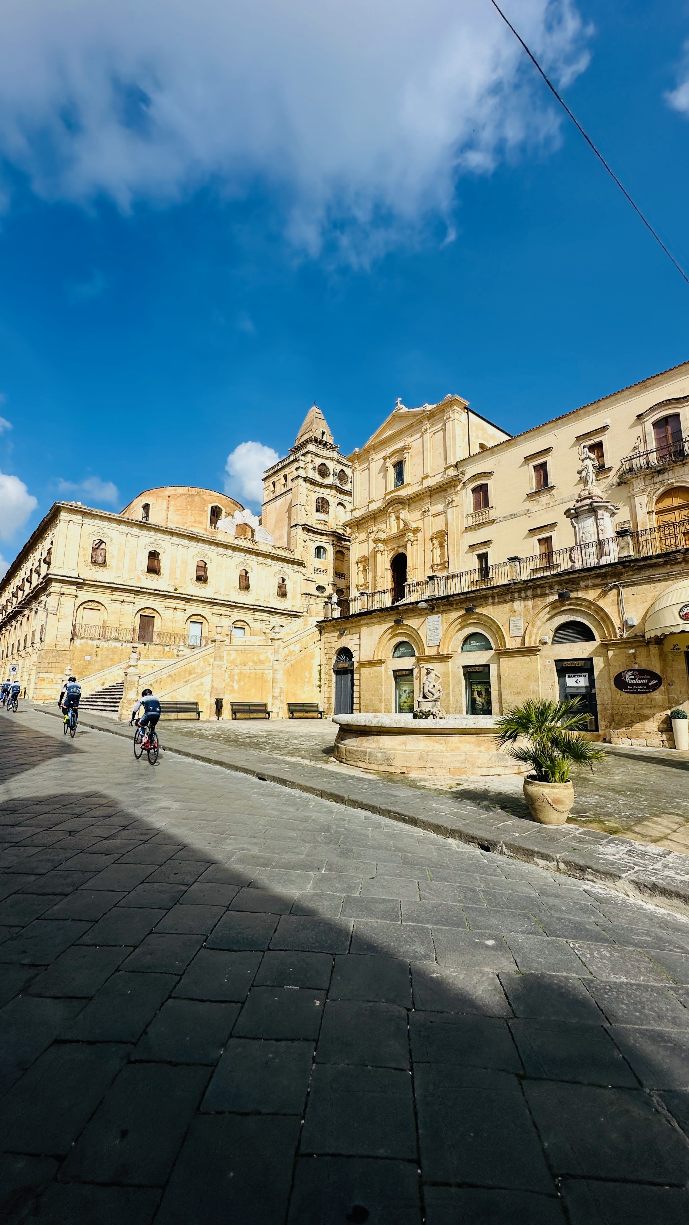 Gilded church interior in Sicily