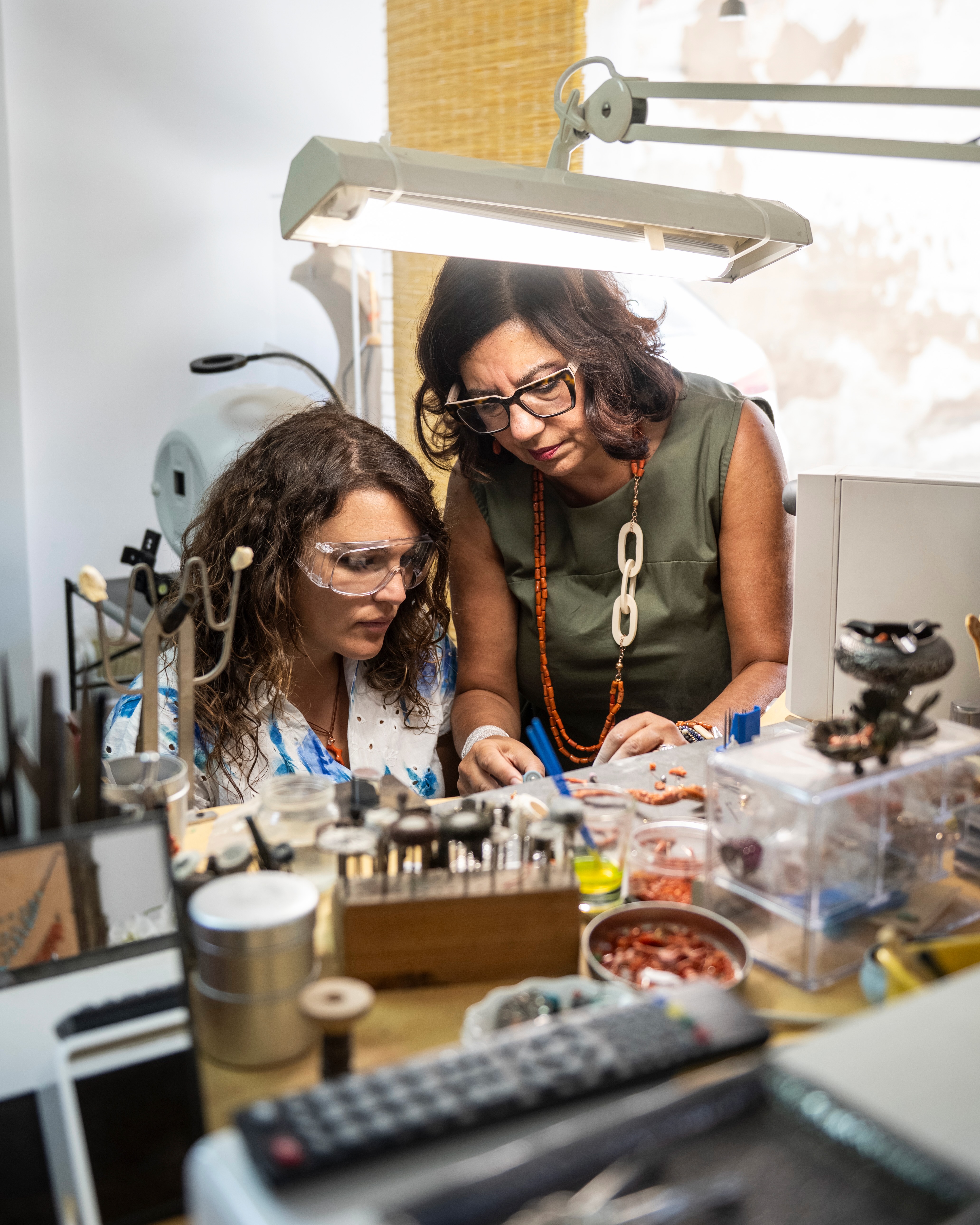 Artisan jewellery workshop