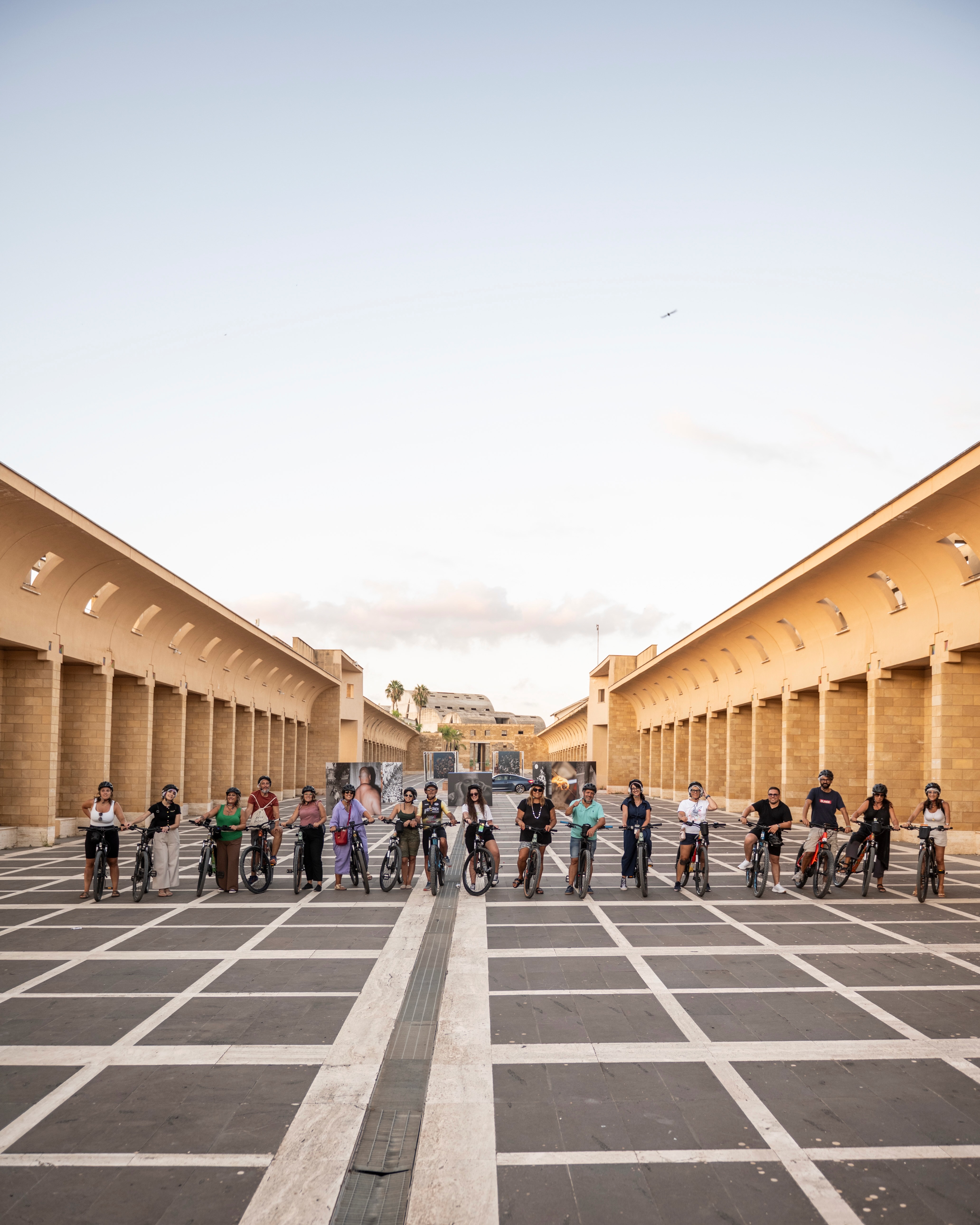 Group bike tour through Marsala