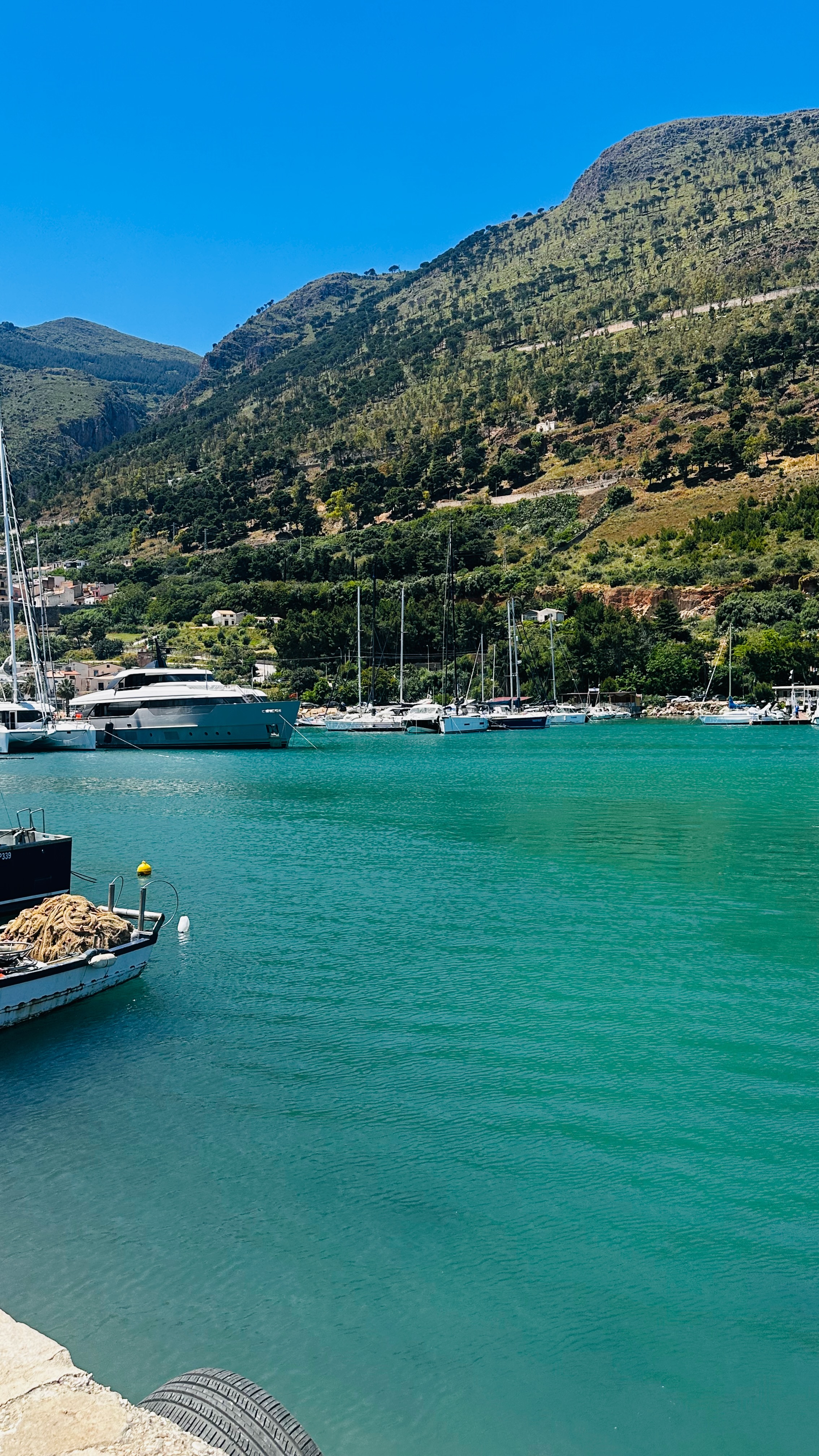 Sicilian harbor — hosted Sicilian journeys